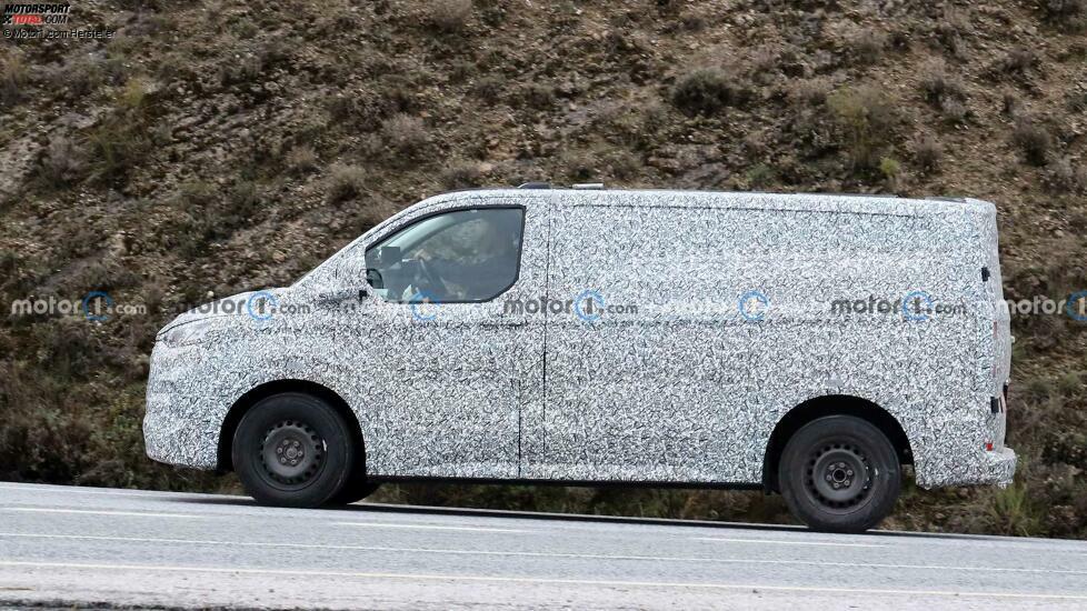 Neuer Ford Transit Custom auf ersten Erlkönigfotos