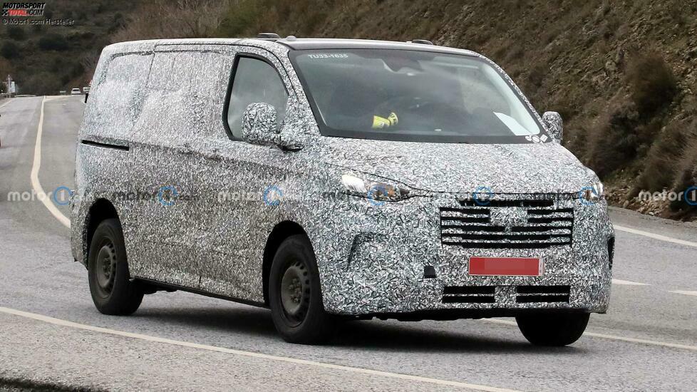 Neuer Ford Transit Custom auf ersten Erlkönigfotos