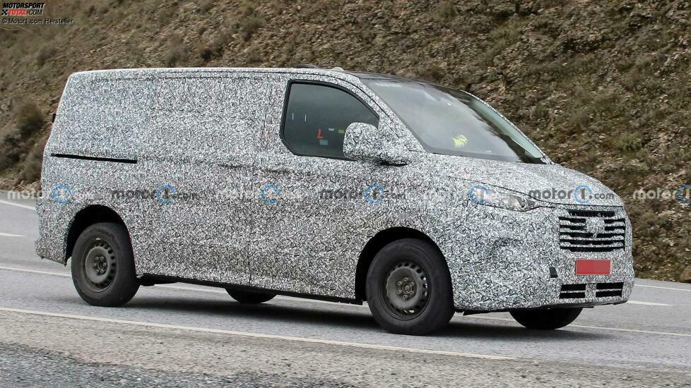 Neuer Ford Transit Custom auf ersten Erlkönigfotos