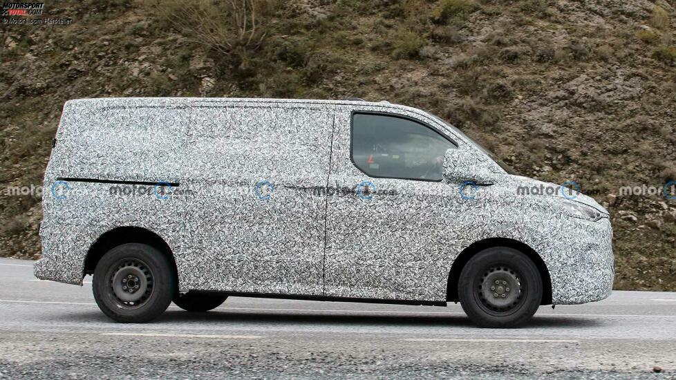 Neuer Ford Transit Custom auf ersten Erlkönigfotos