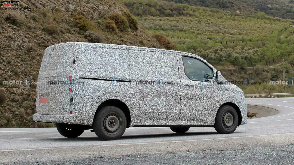 Neuer Ford Transit Custom auf ersten Erlkönigfotos