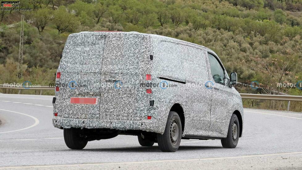 Neuer Ford Transit Custom auf ersten Erlkönigfotos