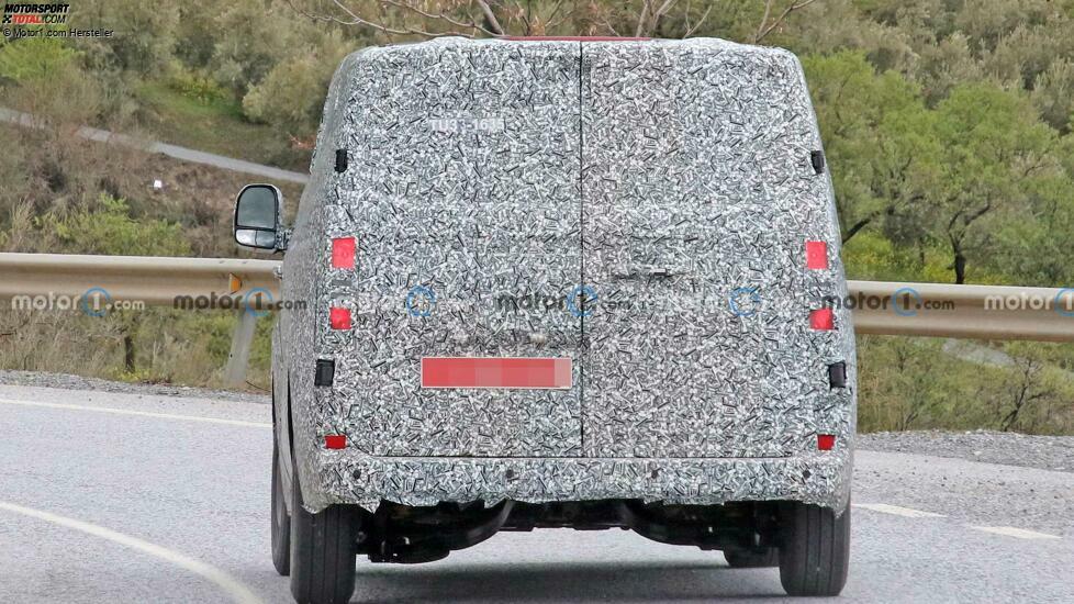 Neuer Ford Transit Custom auf ersten Erlkönigfotos