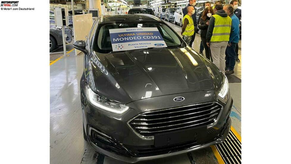 Last Ford Mondeo for Europe