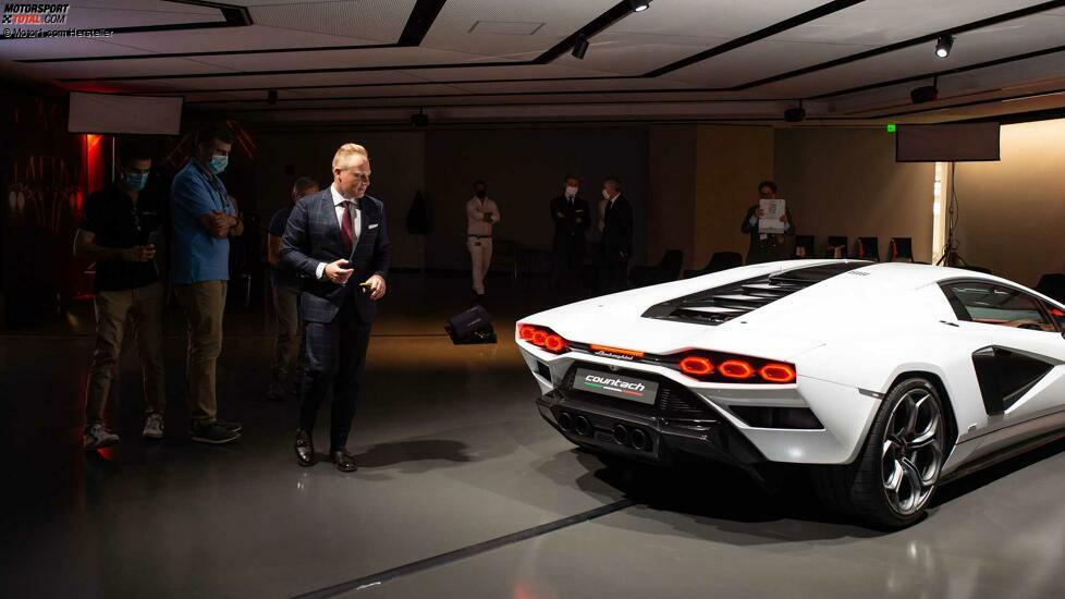 Lamborghini Countach LPI 800-4: Live-Fotos