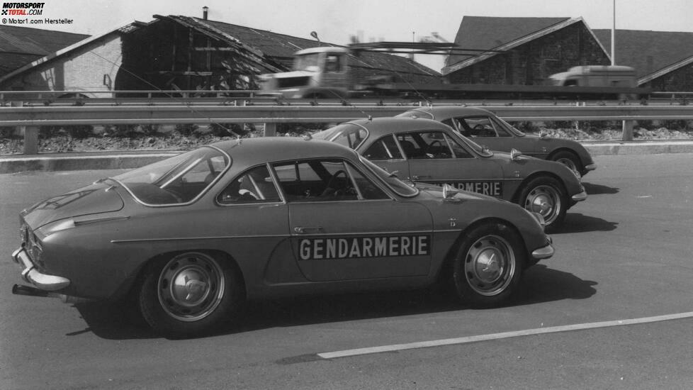Alpine und die französische Gendarmerie