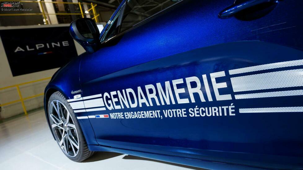 Alpine und die französische Gendarmerie