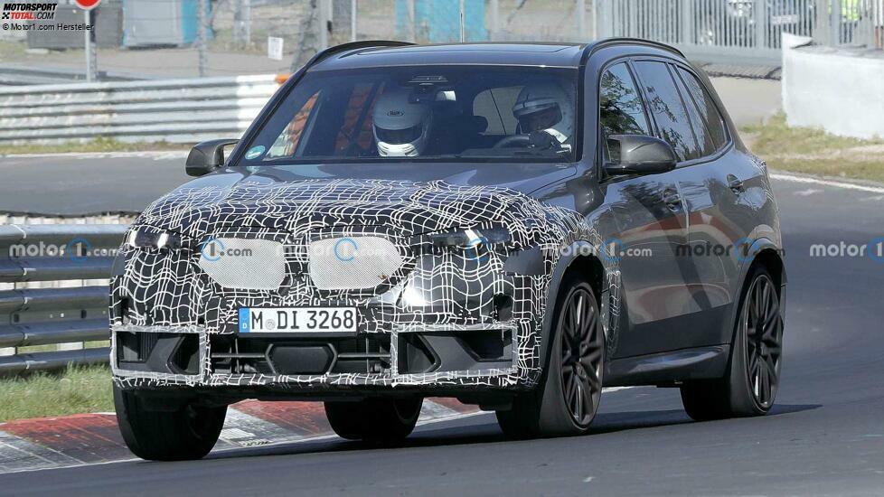 BMW X5 M (2023) als Erlkönig auf dem Nürburgring