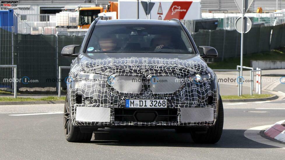 BMW X5 M (2023) als Erlkönig auf dem Nürburgring