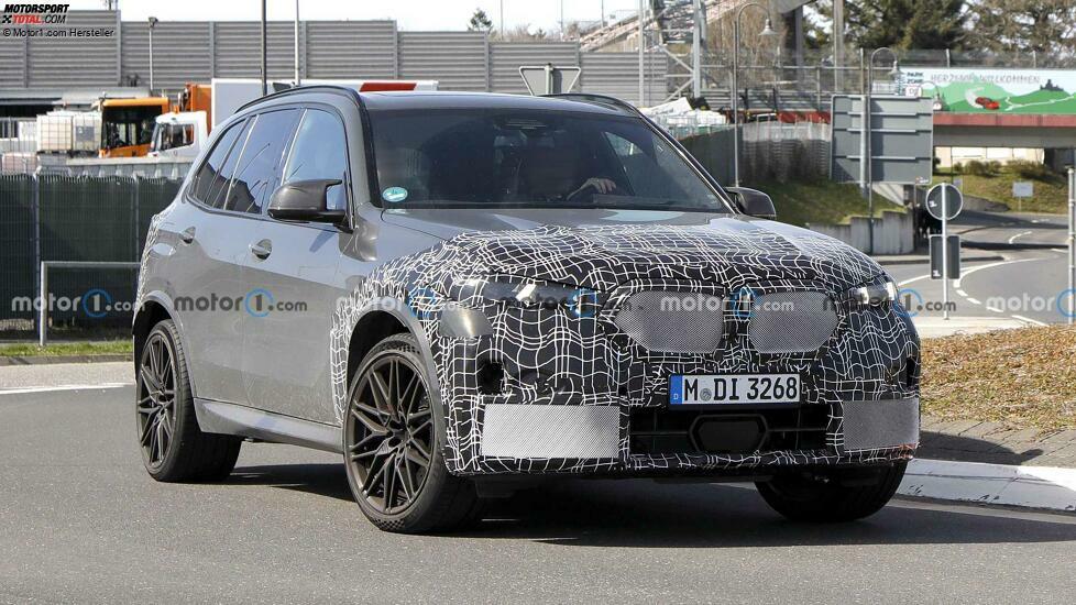 BMW X5 M (2023) als Erlkönig auf dem Nürburgring