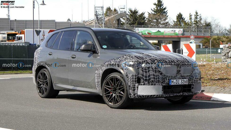 BMW X5 M (2023) als Erlkönig auf dem Nürburgring