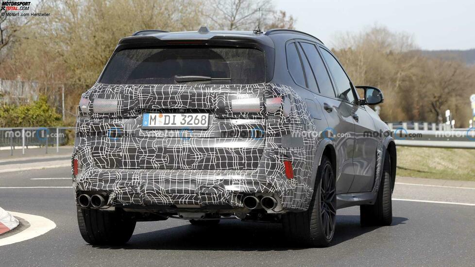 BMW X5 M (2023) als Erlkönig auf dem Nürburgring