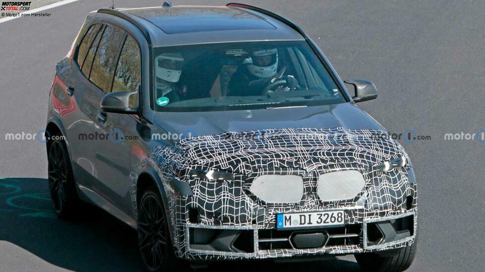 BMW X5 M (2023) als Erlkönig auf dem Nürburgring