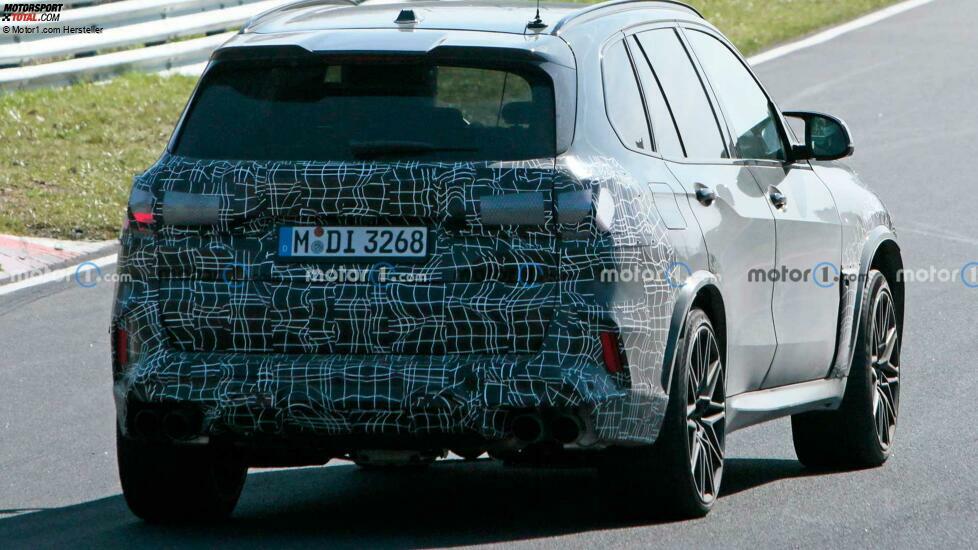 BMW X5 M (2023) als Erlkönig auf dem Nürburgring