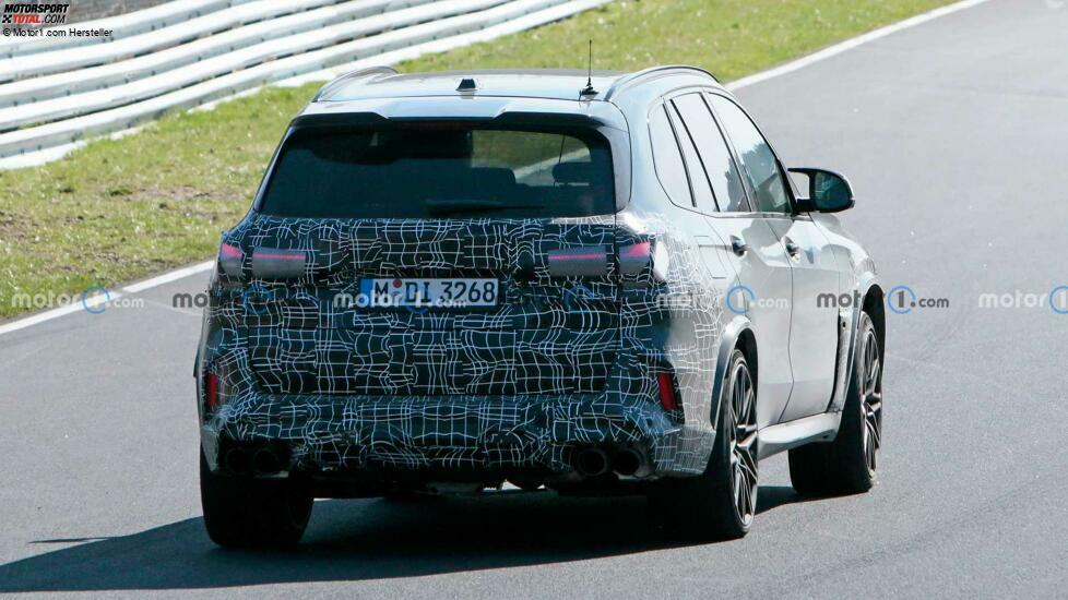 BMW X5 M (2023) als Erlkönig auf dem Nürburgring