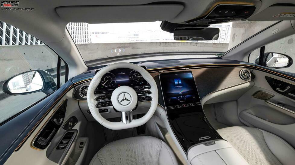 Mercedes EQE 350 (2022) im ersten US-Fahrbericht