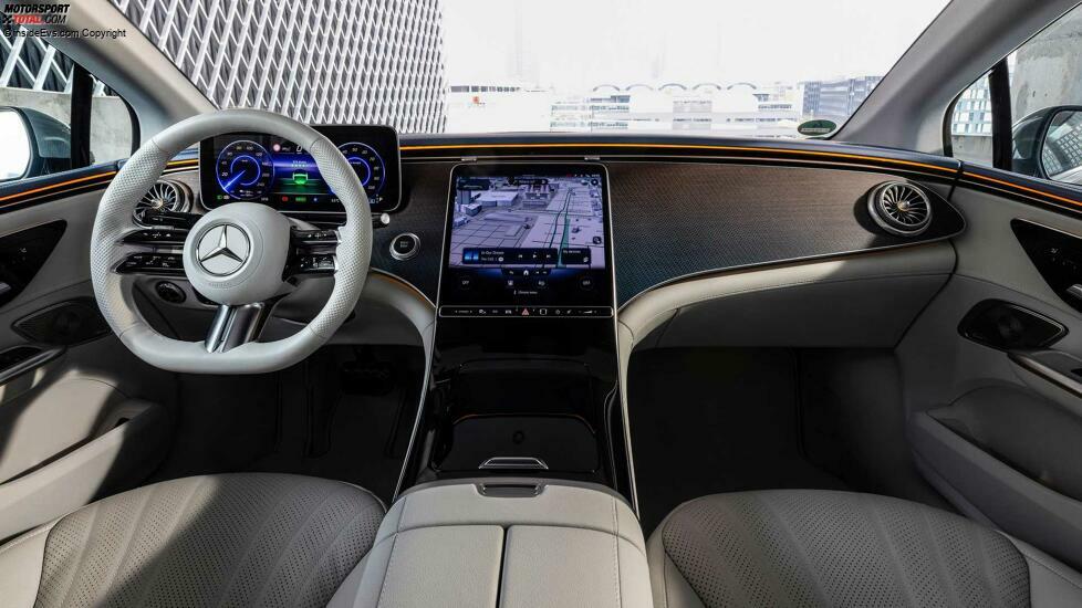 Mercedes EQE 350 (2022) im ersten US-Fahrbericht