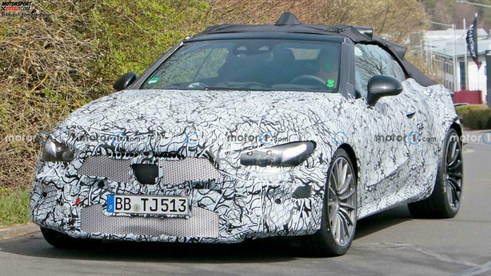 Mercedes-AMG CLE 63 Cabriolet auf neuen Erlkönigbildern