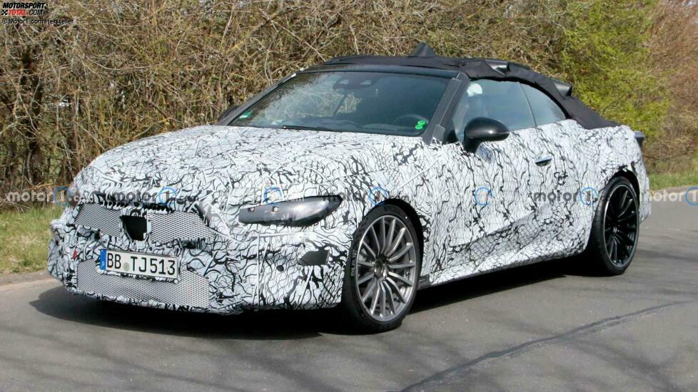 Mercedes-AMG CLE 63 Cabriolet auf neuen Erlkönigbildern