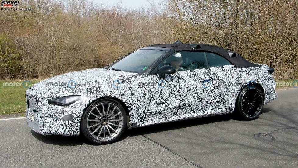 Mercedes-AMG CLE 63 Cabriolet auf neuen Erlkönigbildern