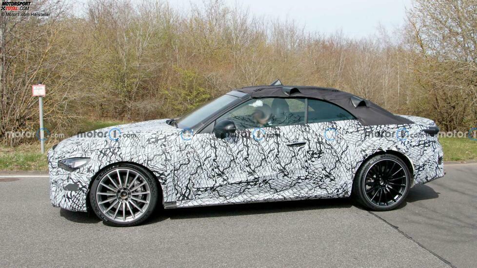 Mercedes-AMG CLE 63 Cabriolet auf neuen Erlkönigbildern