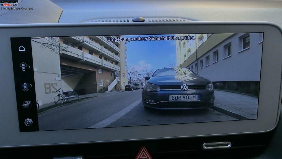 Hyundai Ioniq 5: Auch eine Rückfahrkamera ist an Bord