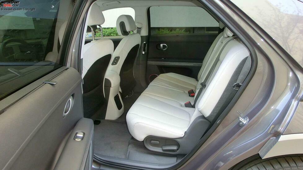 Hyundai Ioniq 5: Verschiebbare Rücksitze in hinterster Position
