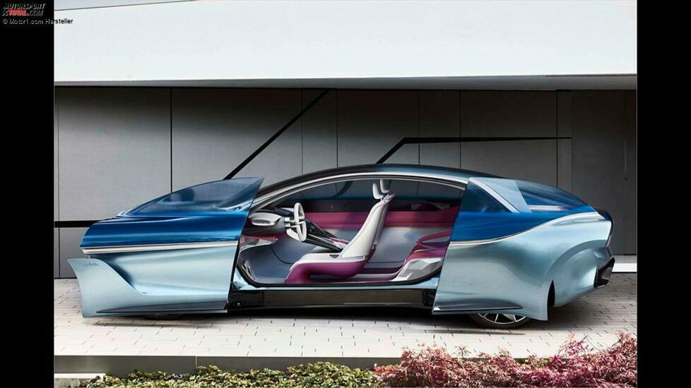 Die Türen verbreiten jede Menge Concept-Car-Glamour. Der Innenraum ebenfalls