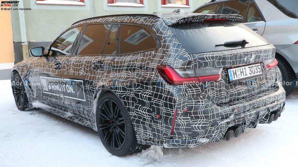 BMW M3 Touring (2022) neue Erlkönigbilder