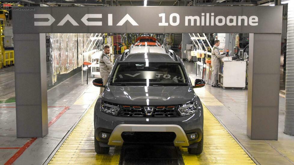 10 Millionen Dacia