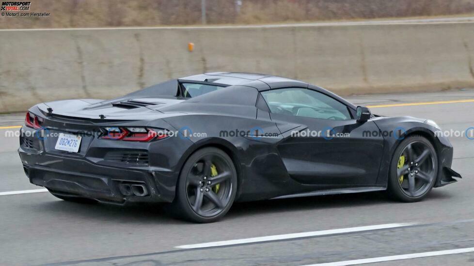 2023 Chevrolet Corvette E-Ray neue Erlkönigbilder