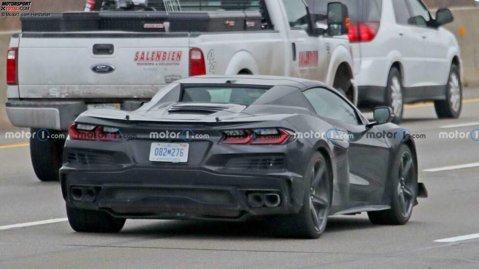 2023 Chevrolet Corvette E-Ray neue Erlkönigbilder