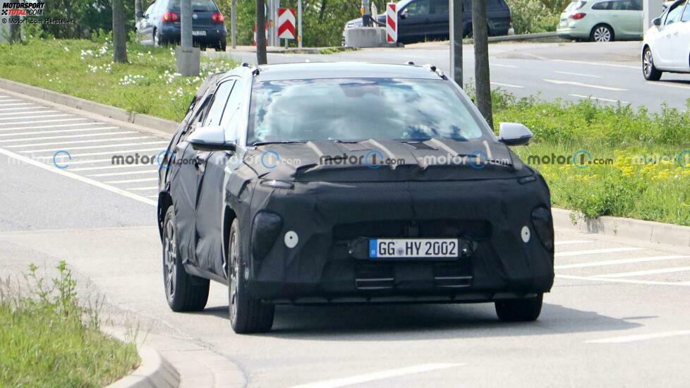 Hyundai Kona (2023) Erlkönig und Innenraumbilder