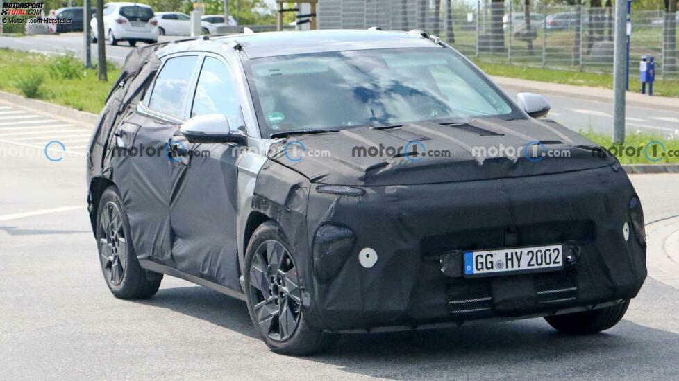 Hyundai Kona (2023) Erlkönig und Innenraumbilder