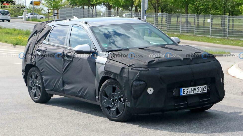 Hyundai Kona (2023) Erlkönig und Innenraumbilder