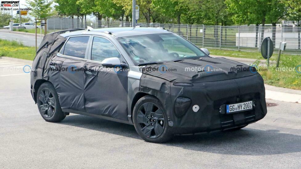 Hyundai Kona (2023) Erlkönig und Innenraumbilder