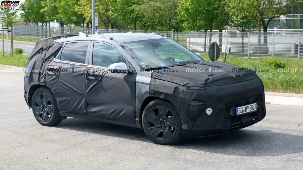 Hyundai Kona (2023) Erlkönig und Innenraumbilder