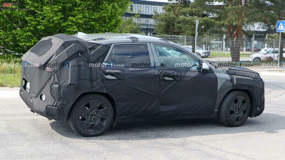 Hyundai Kona (2023) Erlkönig und Innenraumbilder