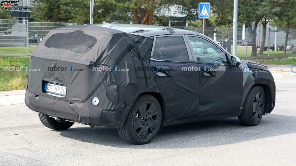 Hyundai Kona (2023) Erlkönig und Innenraumbilder