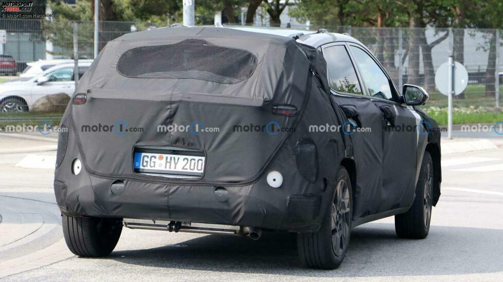 Hyundai Kona (2023) Erlkönig und Innenraumbilder