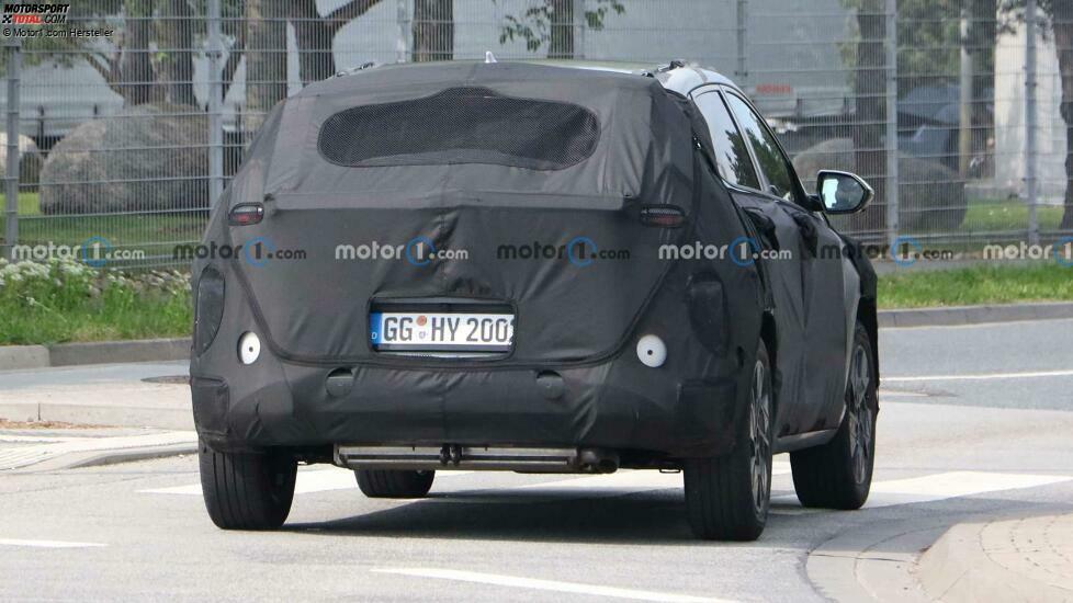 Hyundai Kona (2023) Erlkönig und Innenraumbilder