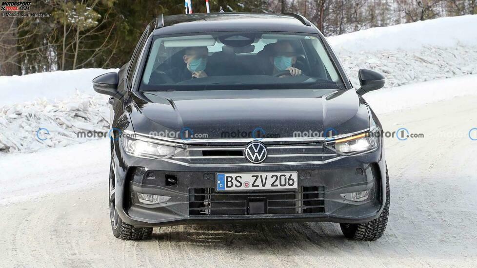 VW Passat Variant (2023) Erlkönig Innenraumbilder