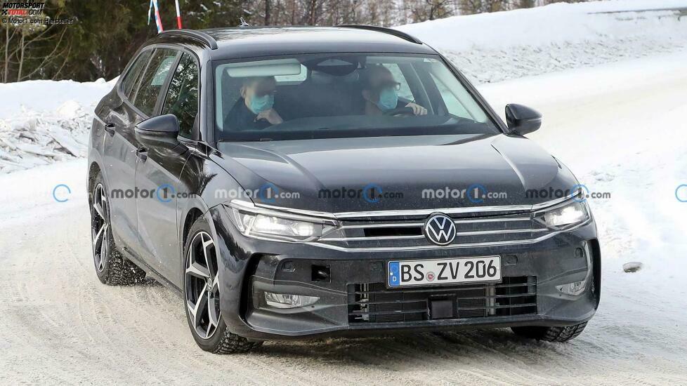 VW Passat Variant (2023) Erlkönig Innenraumbilder