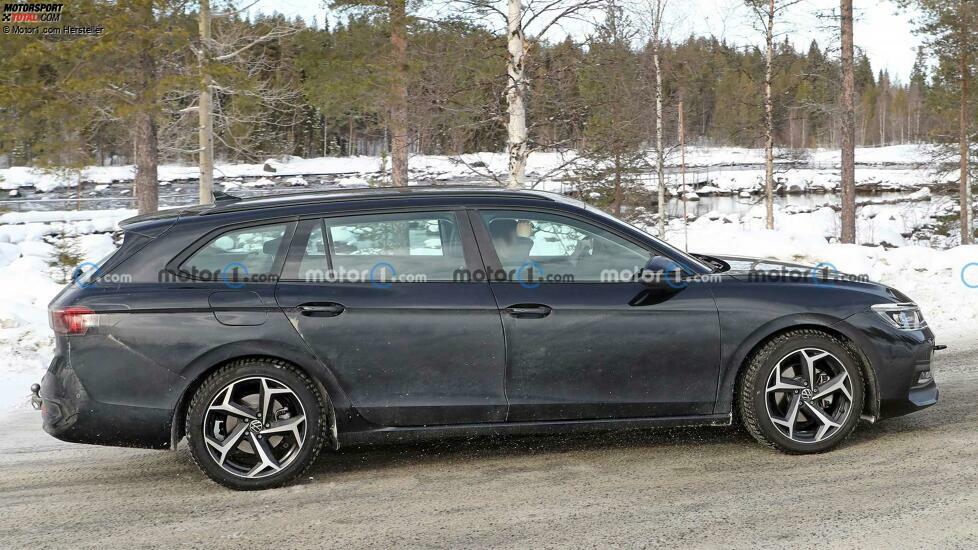 VW Passat Variant (2023) Erlkönig Innenraumbilder