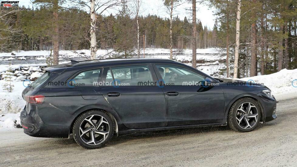 VW Passat Variant (2023) Erlkönig Innenraumbilder