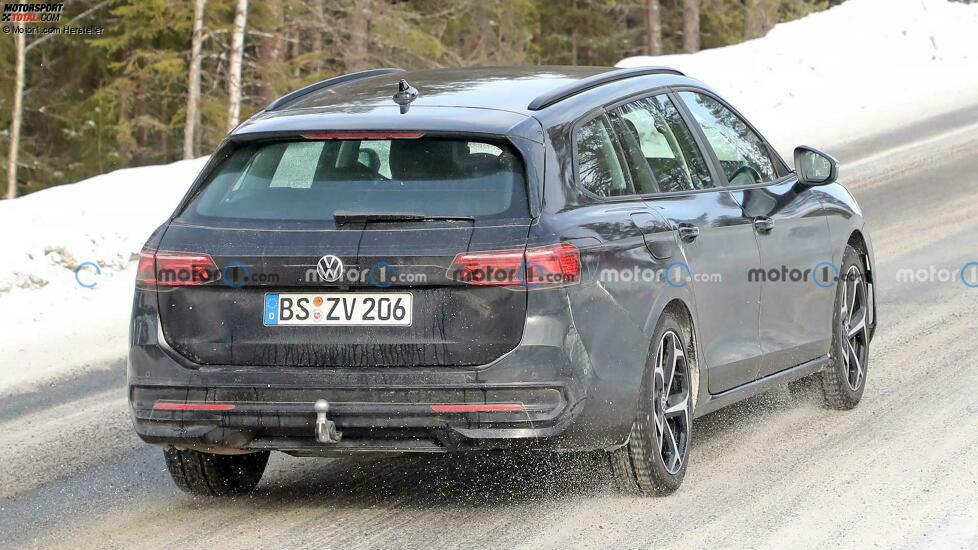 VW Passat Variant (2023) Erlkönig Innenraumbilder