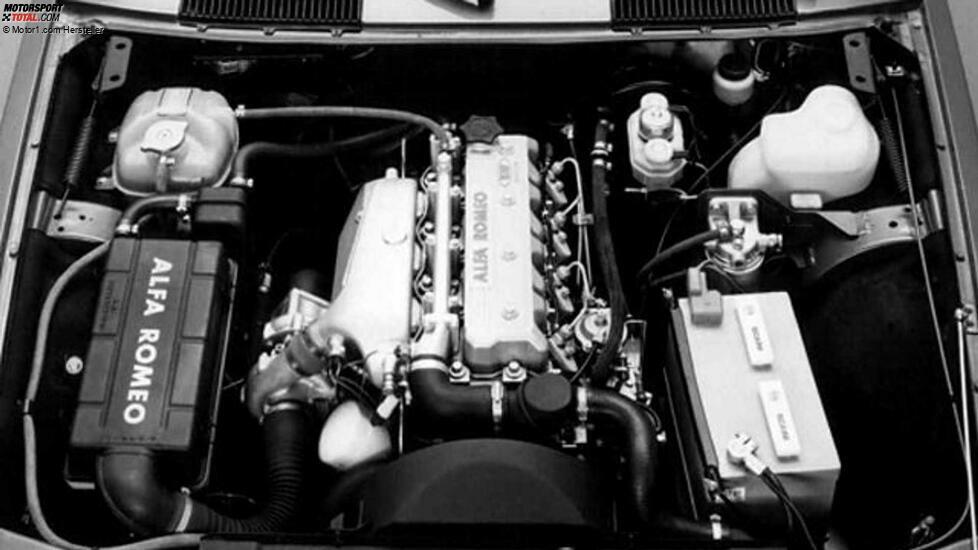Alfa Romeo Alfetta 2.0 Turbodiesel 1979 - Motor