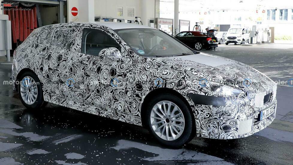 BMW 1er Redesign Spionageaufnahmen
