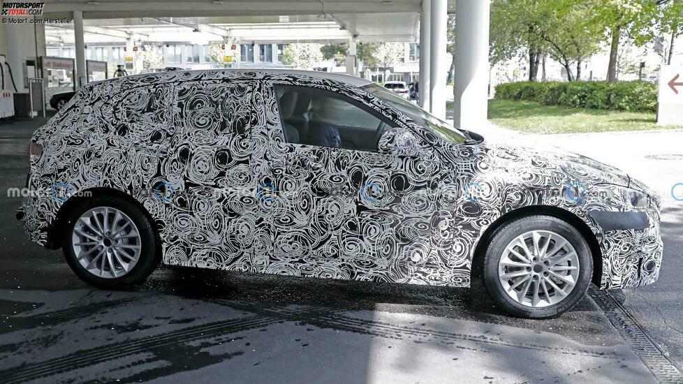 BMW 1er Redesign Spionageaufnahmen