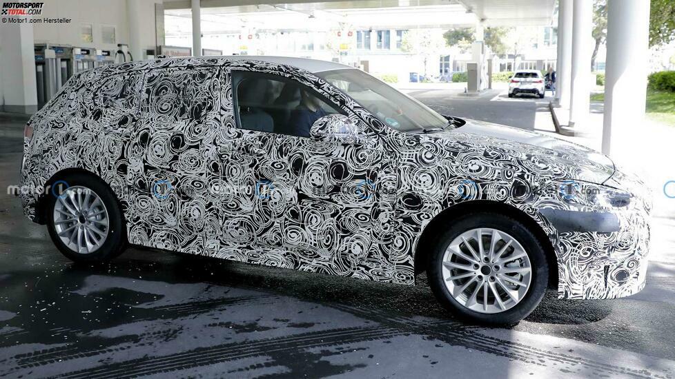 BMW 1er Redesign Spionageaufnahmen